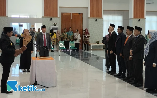 Pj Bupati Halsel Kadri La Etje Lantik 5 PPTP, Ikbal Hi Mustafa Kadis Perkim, Abdillah Kamarullah Kepala BKPPD