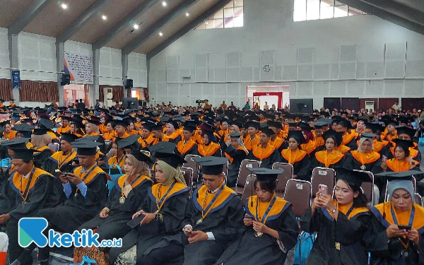 Kukuhkan 470 Wisudawan, Unikama Siap Kontribusi Wujudkan Indonesia Emas 2045