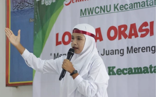 HSN 2024: MWCNU Senori Gelar Lomba Orasi, Gali Bakat Santri Bicara di Depan Umum