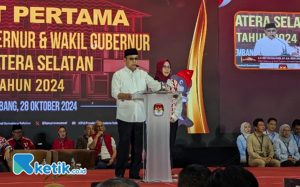 Debat Pilgub Sumsel, Eddy Santana: Sumsel Kaya, Tapi Rakyatnya Miskin