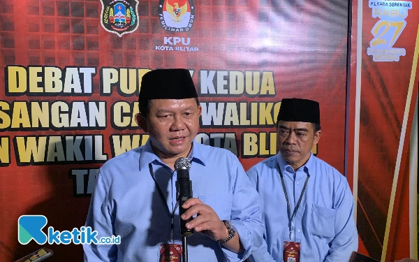 Thumbnail Berita - Debat Publik Kedua Pilwali Kota Blitar 2024, Bambang-Bayu Fokuskan Pelayanan Masyarakat Cepat dan Transparan