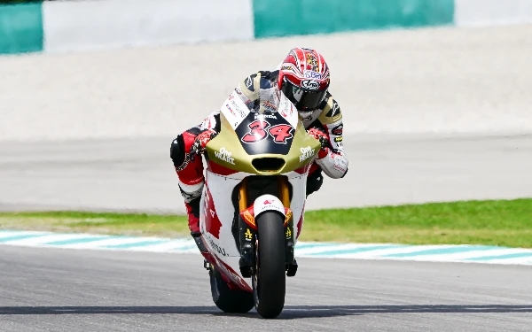 Thumbnail Performa apik Mario Aji musim ini di tahun perdananya tampil di Moto2 membuat Honda Team Asia telah memastikan dirinya bertahan musim depan. (Foto: Honda Team Asia)