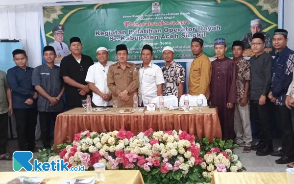 28 Operator Dayah Aceh Singkil Ikuti Pelatihan, Ini Tujuannya