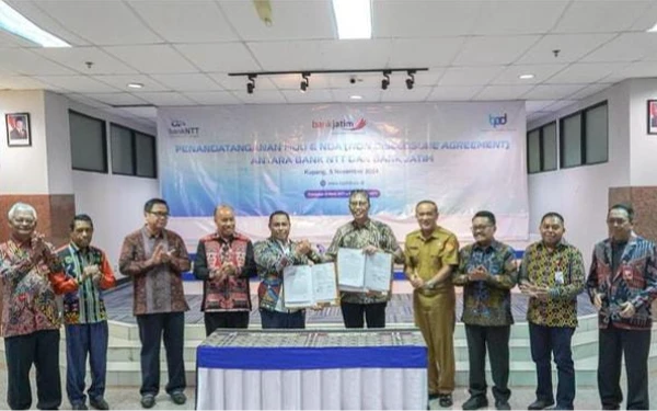 Perkuat Modal Inti, Bank NTT dan Bank Jatim Kerja Sama Bentuk KUB