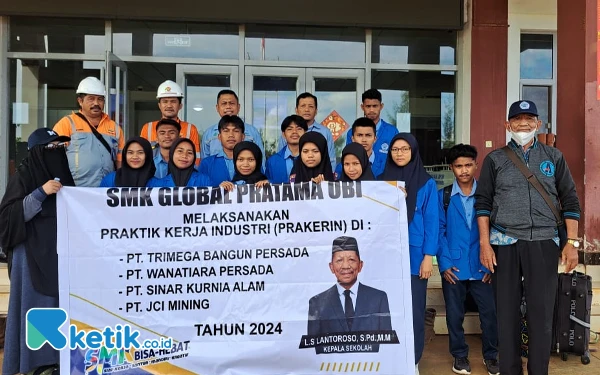 Thumbnail Berita - SMK Global Pratama Obi Kirim 12 Siswa Magang di Tambang Nikel PT Wanatiara Persada Halmahera Selatan