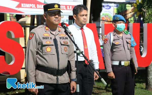 Thumbnail Jelang Pilkada 2024, Polres Batu Tingkatkan Kesiagaan Polisi RW