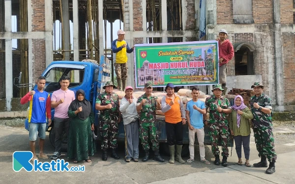 Thumbnail Koramil Mojotengah Wonosobo Bantu Pembangunan Masjid Nurul Huda