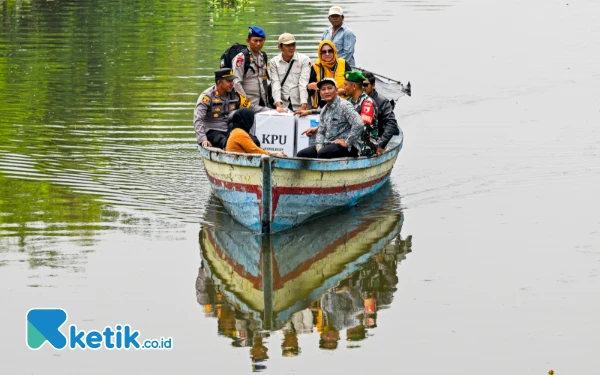 Thumbnail Berita - Distribusi Logistik Pilkada Serentak 2024 ke Wilayah Terpencil Sidoarjo