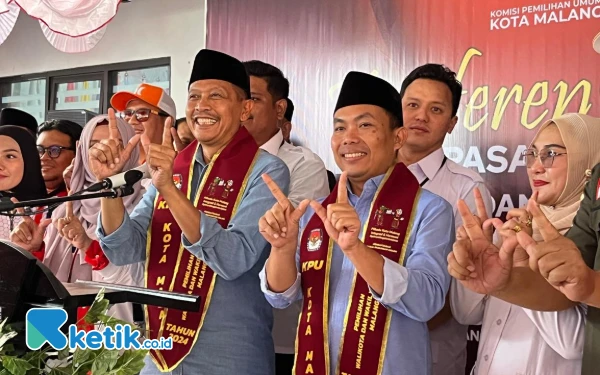 Wahyu-Ali Mendominasi Pilkada Kota Malang Versi Hitung Cepat