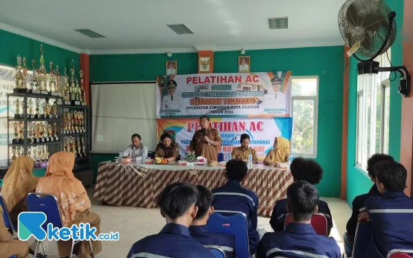 Tekan Angka Pengangguran, Dua Kelurahan di Kota Cilegon Gelar Pelatihan Servis AC