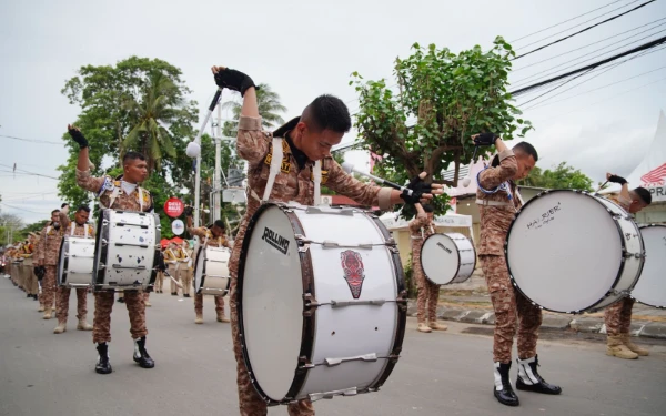 Jangan Lewatkan! Kemeriahan Parade Drumband IPDN di MFos Mandalika