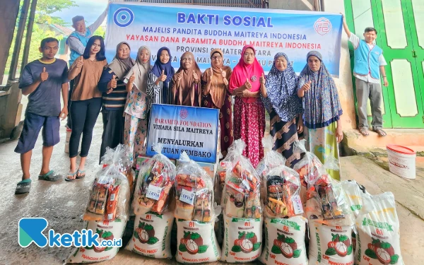 Thumbnail Berita - Vihara Sila Maitreya dan Paramita Foundation Salurkan Paket Sembako