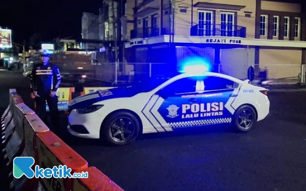 Thumbnail Berita - Ciptakan Kondusifitas, Polres Batu Tingkatkan Blue Light Patrol Jelang Nataru