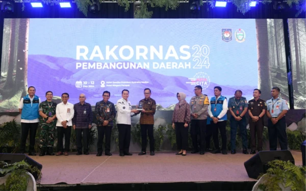 Thumbnail Berita - Wakil Bupati Asahan Ikuti Pembukaan Rakornas Perencanaan Pembangunan Daerah 2024