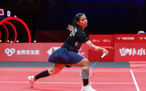 Thumbnail Berita - BWF World Tour Finals 2024: Tak Mampu Bendung Wang Zhi Yi, Jorji Gagal Semifinal