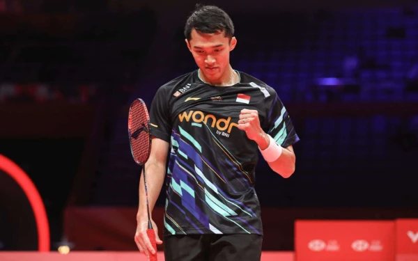 Thumbnail Berita - BWF World Tour Finals 2024: Jonatan Christie Tak Sanggup Tumbangkan Anders Antonsen