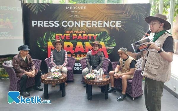 Thumbnail Berita - Mercure Surabaya Grand Mirama Hadirkan New Year’s Eve Party 2025 Bertema Jungle Adventure