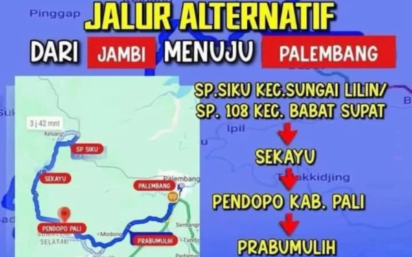 Thumbnail Berita - Polres Muba Siapkan Jalur Alternatif Atasi Kemacetan Jalintim, Pengguna Jalan : Malah Macet Juga!