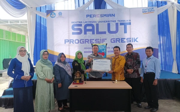 Thumbnail Berita - Berikan Layanan Pendidikan Berkualitas, Universitas Terbuka Resmikan Salut di Gresik