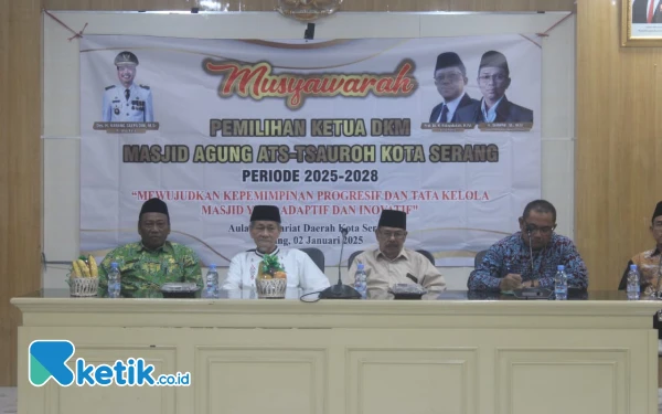 Thumbnail Berita - Rumo Intervensi Wali Kota Terpilih Dibantah Yayasan Masjid Agung Ats-Tsauroh, Terkait Pemilihan Ketua DKM Serang