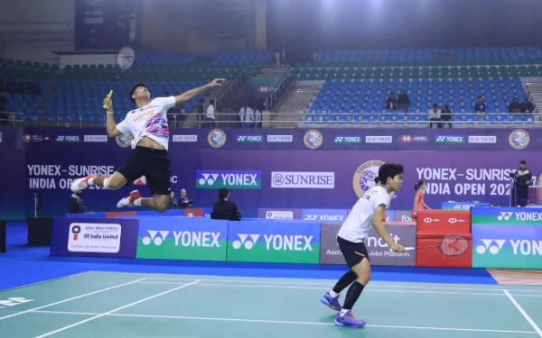 Thumbnail Berita - India Open 2025: Awal Manis Debut Ganda Campuran Indonesia, Dejan/Fadia Menang di Babak Awal