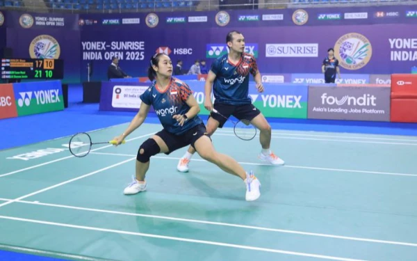 Thumbnail Berita - Debut Pahit Rinov/Lisa di India Open 2025, Angkat Koper Lebih Dulu