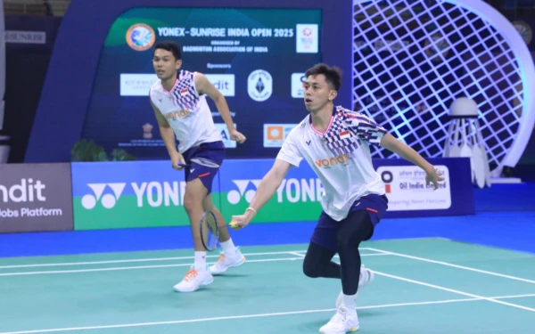 Thumbnail Berita - Kalah Rubber Game, Fajar/Rian Terhenti di 16 Besar India Open 2025