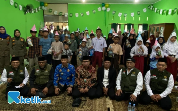 Thumbnail Berita - HUT ke-24, BAZNAS Kabupaten Bandung Gelar Baksos Berbagi Santunan