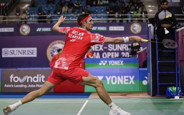 Thumbnail Berita - Axelsen Cetak Sejarah, Tiga Kali Juara India Open