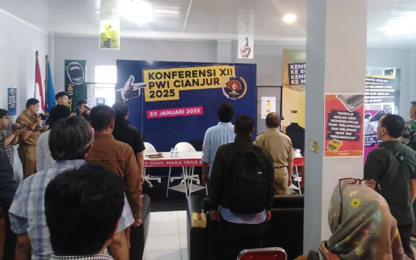 Thumbnail Berita - Konferensi XII PWI Cianjur 2025 Resmi Digelar