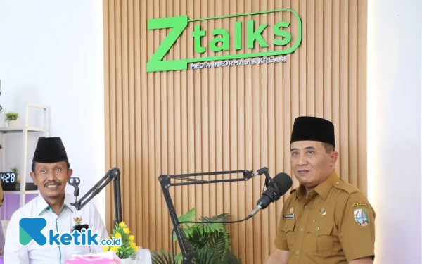 Thumbnail Berita - Gebrakan Baru, Baznas Sampang Luncurkan Studio Podcast Z Talks