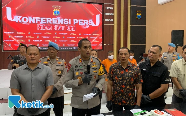 Thumbnail Berita - Polres Blitar Kota Ungkap Kasus Pencurian Sepeda Motor di Belakang Markas Yonif 511