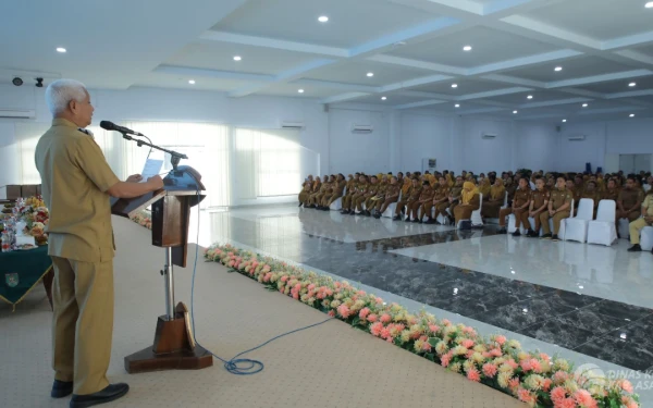 Thumbnail Berita - Bupati Asahan Kembali Gelar Temu Pamit dengan Para OPD