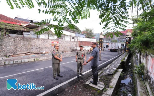 Thumbnail Berita - PKL di Jalan Samadi Kota Batu Ditertibkan