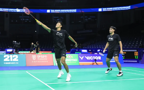 Thumbnail Berita - Badminton Asia Mixed Team Championships 2025, Indonesia Siap Tempur Lawan Hong Kong