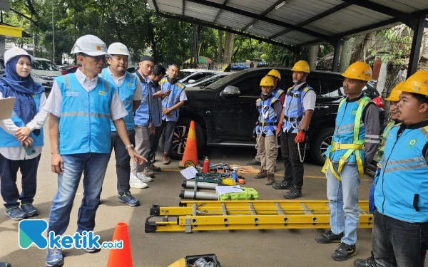 Thumbnail Berita - Target Zero Accident, PLN Icon Plus SBU Reg Jabar Gelar Community of Practice K3