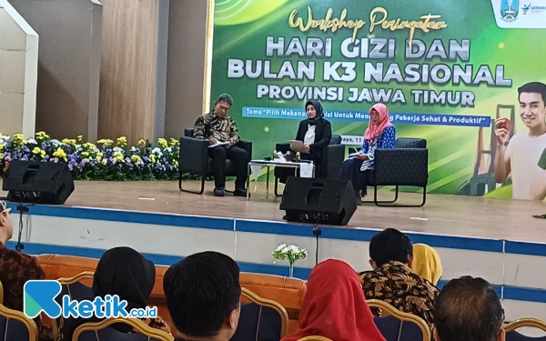 Thumbnail Berita - Dinkes Jatim Gelar Workshop Peningkatan Gizi Pekerja