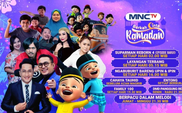 Thumbnail Berita - 'Berkah Cinta Ramadan' Siap Temani Keluarga Indonesia di MNCTV