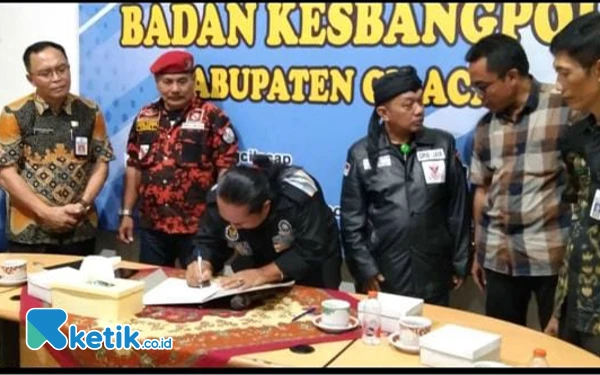 Thumbnail Berita - 5 Ormas di Cilacap Sepakat Jaga Kondusivitas dan Saling Menghargai