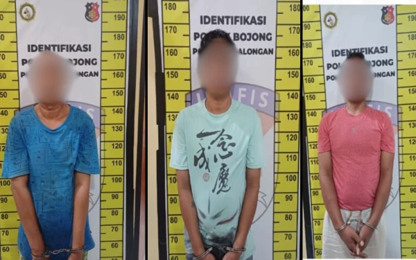 Thumbnail Berita - Usai Gasak 11 Sekolah, Komplotan Pencuri Berhasil Diringkus Polres Pekalongan