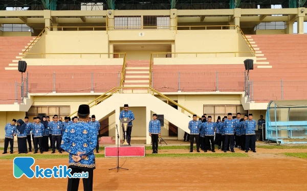 Thumbnail Berita - Pimpin Apel Besar ASN, Pj Wali Kota Madiun Pamit