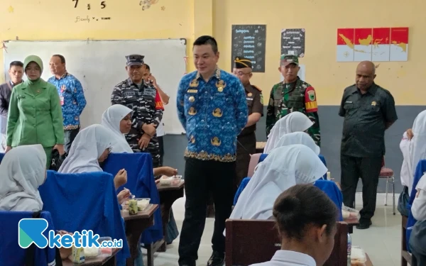 Program Makan Bergizi Gratis Resmi Diluncurkan, Bupati Freddy Thie dan Forkopimda Dukung Penuh