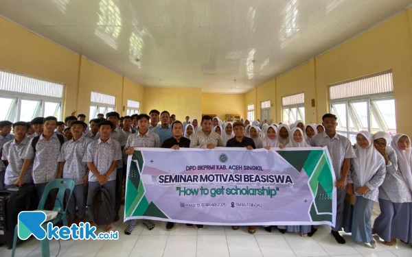 Thumbnail Berita - Bekali Siswa, BKPRMI Aceh Singkil Gelar Seminar Motivasi Beasiswa Masuk PTN di SMAN 1 Singkil