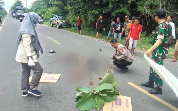 Thumbnail Berita - Kecelakaan Maut Terjadi Lagi di Gresik, Seorang Pemotor Meninggal Tertabrak Mobil