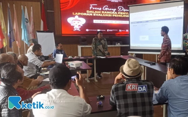 Thumbnail Berita - KPU Kota Batu Gelar Diskusi Kelompok, Harapkan Laporan Evaluasi yang Objektif