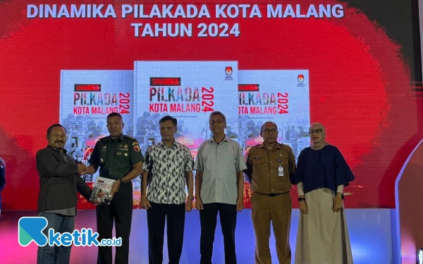 Thumbnail Berita - KPU Kota Malang Luncurkan Buku 'Dinamika Pilkada 2024'