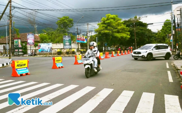 Thumbnail Berita - Sebanyak 429 Pelanggar Lalu Lintas di Kota Batu Ditilang dalam Operasi Keselamatan Semeru 2025