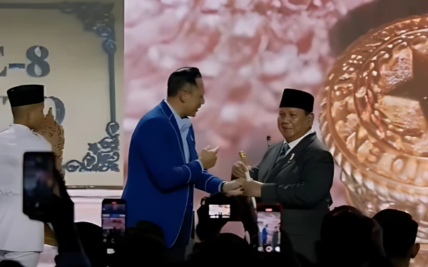 Thumbnail Berita - Hadiri Kongres Partai Demokrat, Presiden Prabowo Janji Tak Nyapres Lagi Jika Prestasinya Mengecewakan