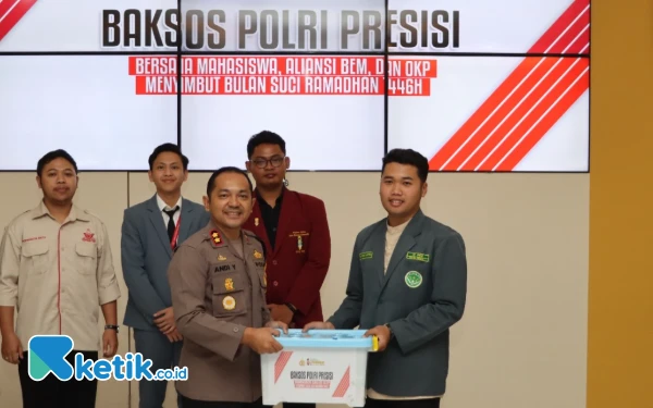 Jelang Ramadhan, 165 Paket Sembako Dibagikan Polres Batu Melalui Baksos Polri Presisi