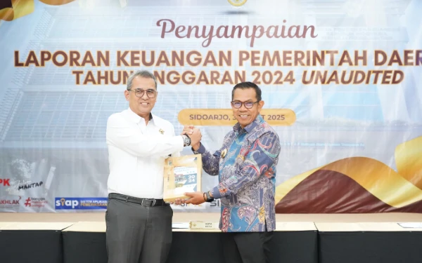 Wali Kota Batu Sampaikan LKPD Unaudited Tahun Anggaran 2024 kepada BPK RI Perwakilan Jawa Timur